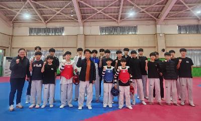 도민체전 종목훈련 격려(25. 4. 11일) 2 태권도.jpg